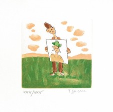 Tonino Guerra | Acquaforte | acquatinta | incisione