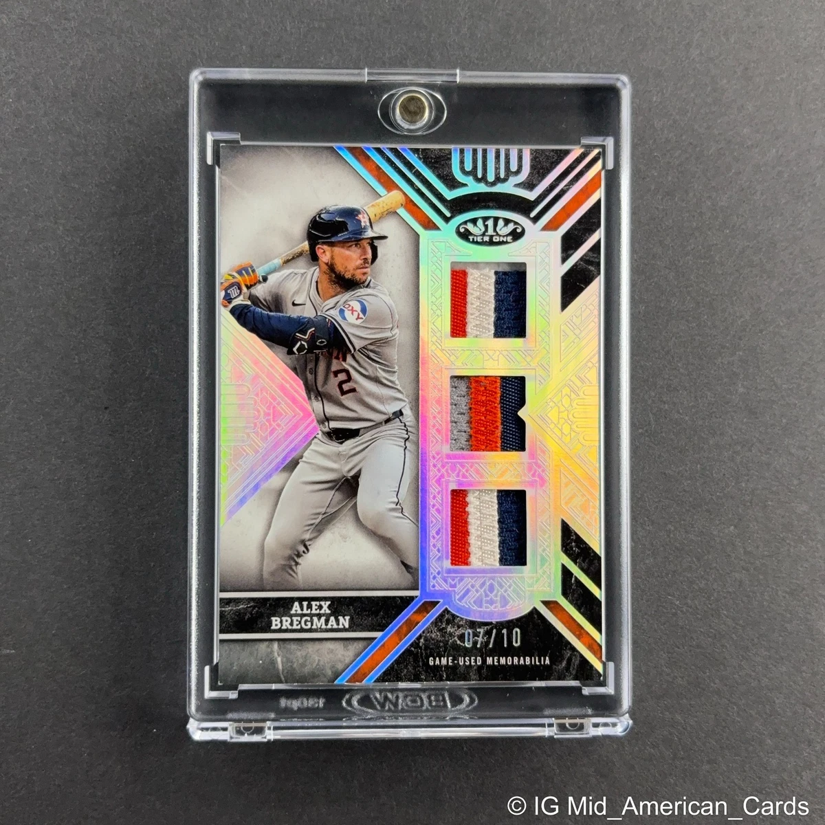 Alex Bregman Baseball Serial Numbered Sports Trading Cards