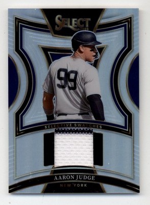 2025 Select Selective Swatches Silver Prizm #2 Aaron Judge Jersey Patch
