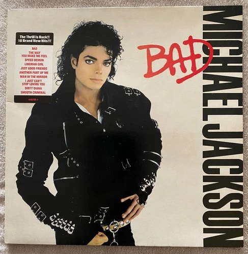 Michael Jackson – Bad  Vinyl Record LP