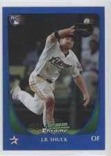 2011 Bowman Draft Chrome Blue Refractor 105/199 JB Shuck #106 1c6