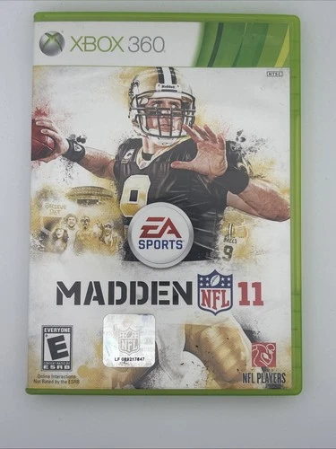 Madden NFL 11 (Xbox 360, 2010) | Tested & Working | Game Disc & Case