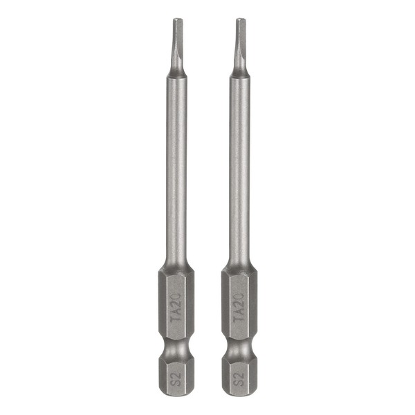 "2 StüCk Magnetische Dreiecks-Schraubendreher-Bits TA30 FüR 1/4\" Sechskant 75Mm"-image