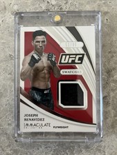 2021 Panini Immaculate UFC JOSEPH BENAVIDEZ Relic Swatches /99 SP #S-JBV