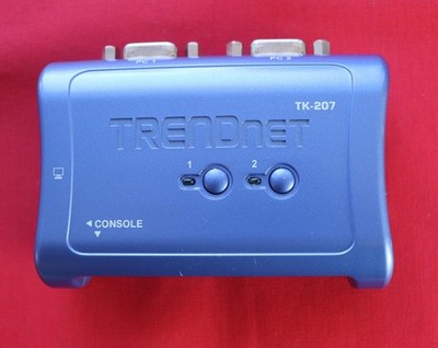 TRENDNET TK-207 2-PORT USB KVM SWITCH