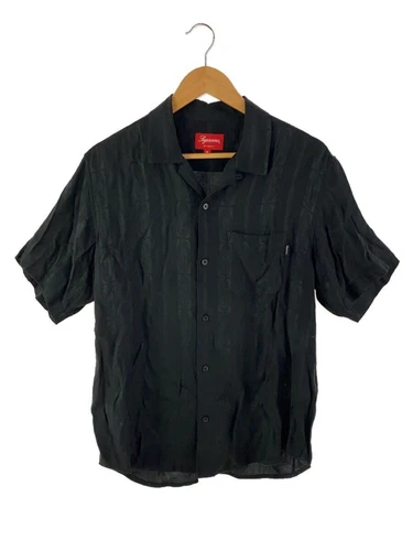 Chemise Supreme manches courtes 19SS Guadalupe S M noire occasion