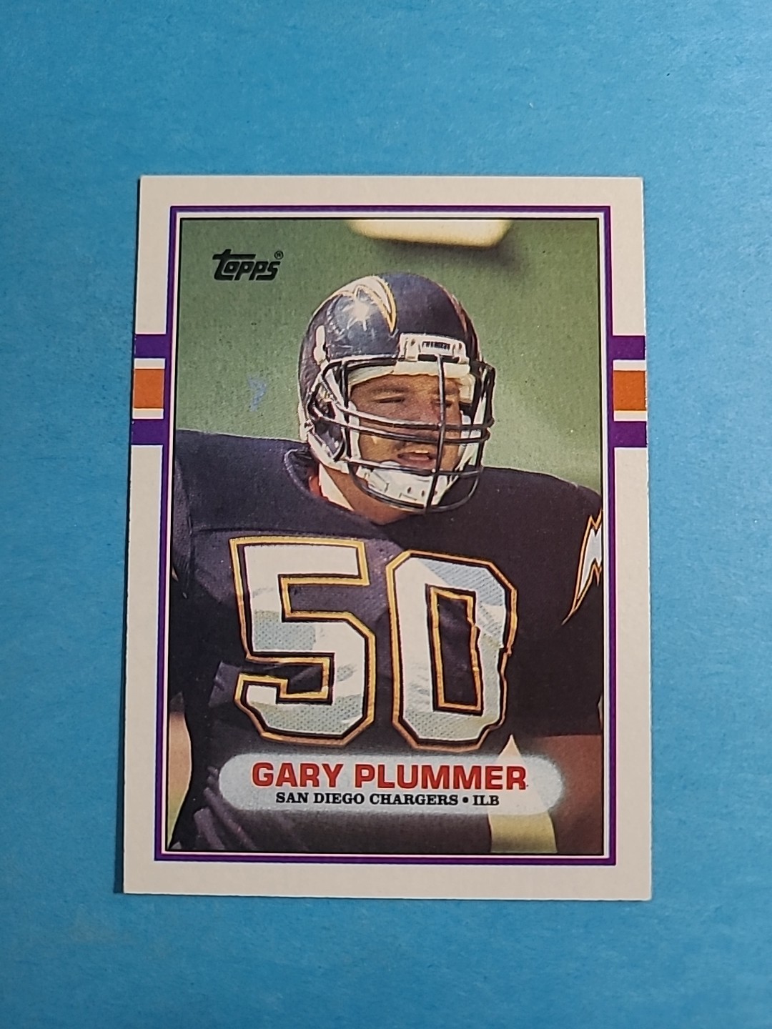 Gary Plummer 1989 Topps Football Card # 305 J2771