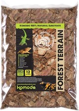 Komodo Forest Terrain Large Orchid Bark Chips Natural Substrate for Reptiles Te