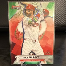 Topps 2025 Bowman's Best Bryce Harper Serial Numbered #65 Phillies MLB