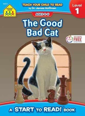 School Zone The Good Bad Cat, - Paperback, by School Zone; Joan - Very Good