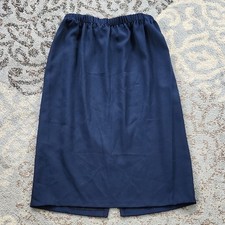 Vintage Pencil Skirt Navy 14