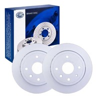 2X Hella Pagid Bremsscheiben Ø276Mm Hinten Passend FüR Chevrolet Epica 55251PRO