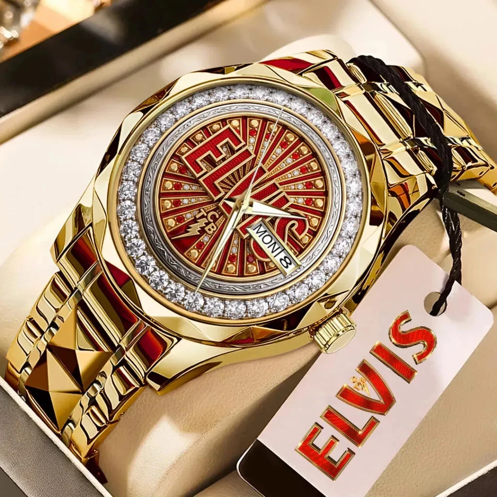 Elvis Presley Alloy Luxury Quartz Watch