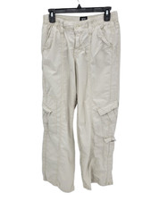 BDG Urban Outfitters Pants Womens Medium Tan Y2K Cargo Barrel Leg Grunge Utility