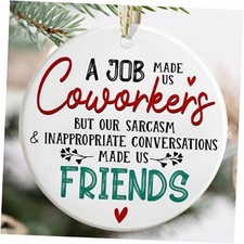 Coworker Appreciation Christmas Ornament - Thank You Gifts Coworkers  Friends