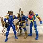 Marvel X-Men 10" Vintage Action Figures 1994 Toy Biz Wolverine, Cyclops, Bishop