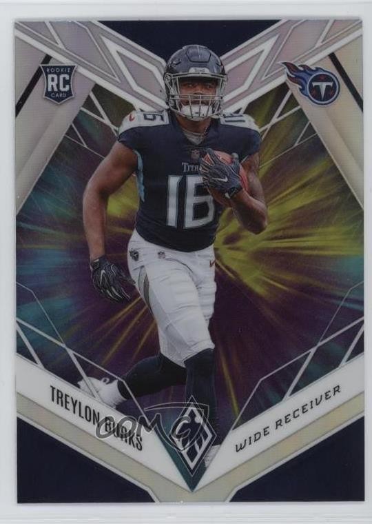 2022 Panini Phoenix Rookies Color Burst Treylon Burks #112 Rookie RC 0nr3