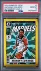 2024 PANINI DONRUSS OPTIC NET MARVELS GOLD #3 ANTHONY EDWARDS 6/10 PSA 10