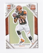 2015 Crown Royale #126 Terrell Watson RC Cincinnati Bengals