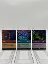 Mulan, The Horned King, And Kristoff Epic Whispers in the Well Lorcana