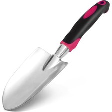 Heavy Duty Manganese Steel Garden Hand Trowel for Digging Shoveling and Planting