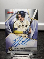 2025 Bowman's Best #B25-EBI Eric Bitonti Best of 2025 Autographs