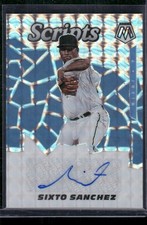 2021 Panini Mosaic Sixto Sanchez Scipts Auto 