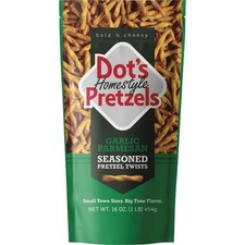 Dot's 16 Oz. Parmesan Garlic Pretzels 71985 Pack of 10 Dot's 71985