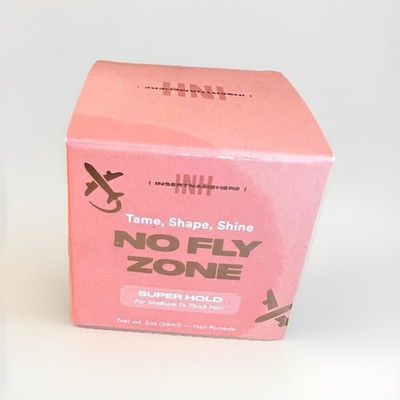 INH Insert Name Here NO FLY ZONE Super Hold Hair Pomade 2oz - Brand New In Box