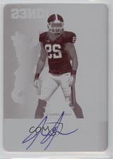 2013 Leaf Valiant Printing Plate Magenta 1/1 Jarvis Jones #BA-JJ4 Auto 2u6