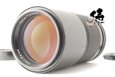 CONTAX CARL ZEISS TELE TESSAR 200MM F4 AEG C/Y MOUNT LENS **ALL WORKS, NO HAZE