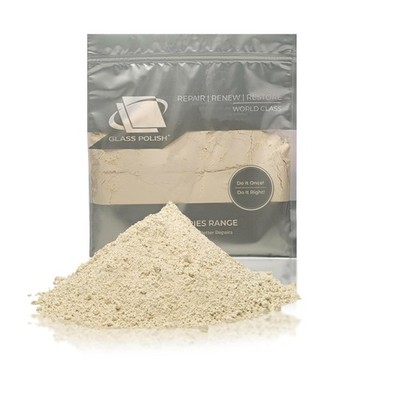Fine-Grade Glass Polishing Powder 2.2lbs, Cerium Oxide, 95% Purity, 2.5 Microns