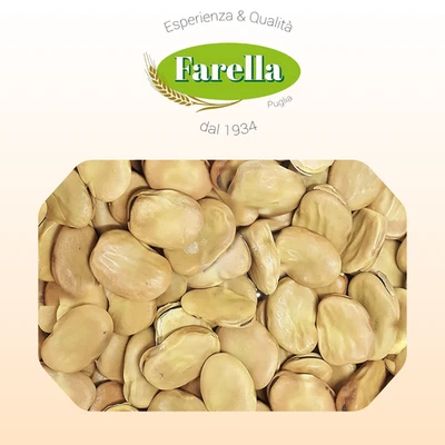 FARELLA Fave intere Nazionali, prodotto di alta qualità, legumi secchi (3kg, 5kg)
