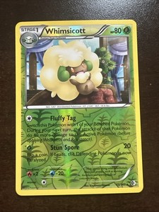 Whimsicott 15/149 Reverse Holo Rare LP Pokemon TCG Boundaries CrosseD