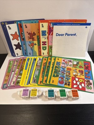 VTG Texas Instruments Multicolor Touch & Tell Cartridges & Mats Lot - READ