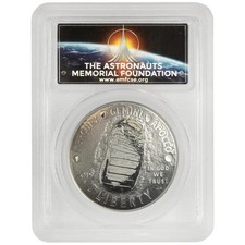 2019 P Apollo 11 50th Anniversary Proof Silver Dollar - PCGS PR70 First Strike