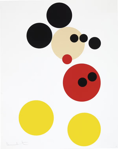 Damien Hirst Mickey Mouse Signed In Print – GALLERY SALE