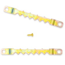 100 Sawtooth Picture Hangers 3 Inch with Screws