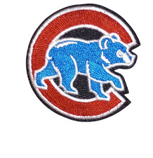 Chicago Cubs Baseball Team Patch, Iron On/Sew On