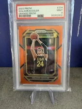 2022 Panini Prizm Walker Kessler Rookie RC Orange /49 PSA 9