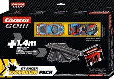 Carrera GO  Slot Car Extension Pack   GT Racer 1:43 NIB NEW 71605
