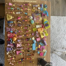 Polly Pocket Huge Lot Including: Pets, Dolls, Clothes, And Accessories