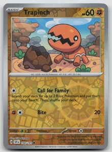 Trapinch 104/191 Surging Sparks Reverse Holo Common