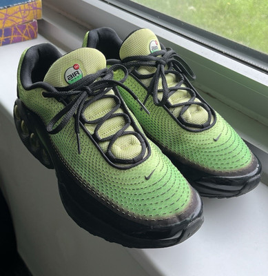 Nike dn air max Sneaker US 10 Green/Black Low Top Lace Up Rubber