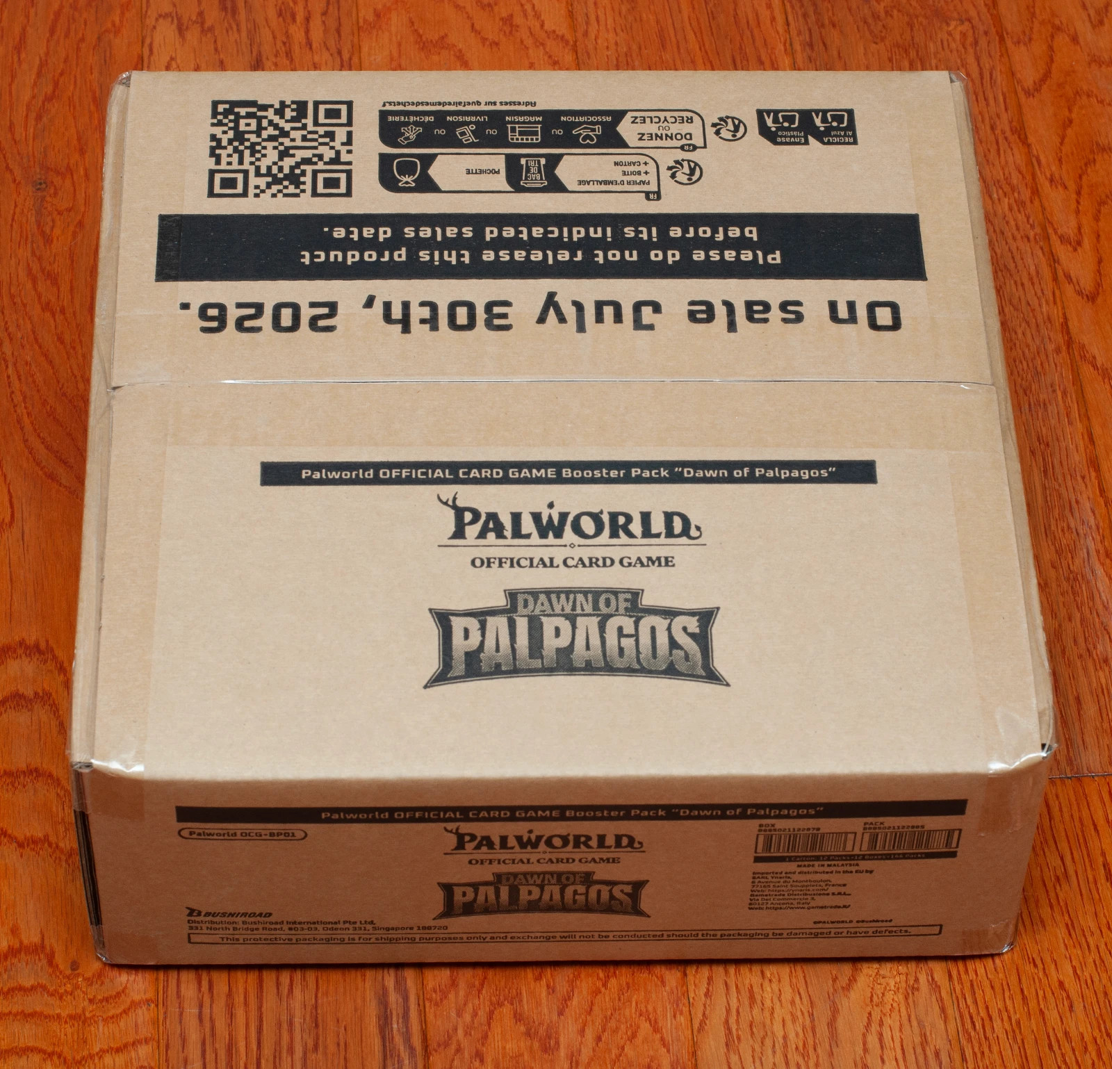 Palworld Official Card Game Dawn of Palpagos English Booster Box Case