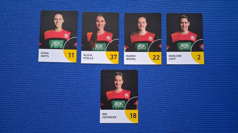 Autogrammkartensatz Handball Nationalmannschaft Damen - Bild 3 von 3