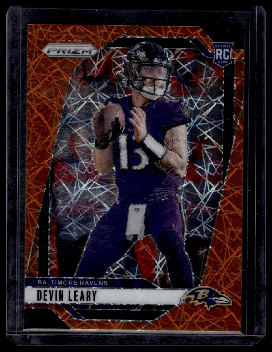 2024 Panini Prizm #327 Devin Leary Lazer