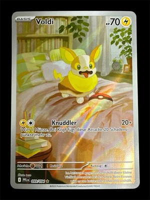 Pokémon Voldi Illustration Rare Fatale Flammen 099/094 NM Deutsch