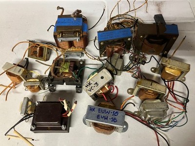 Used Heathkit and other transformers (Lot of 15)