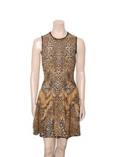 ALEXANDER MCQUEEN Sleeveless Knit Dress (SIZE S)